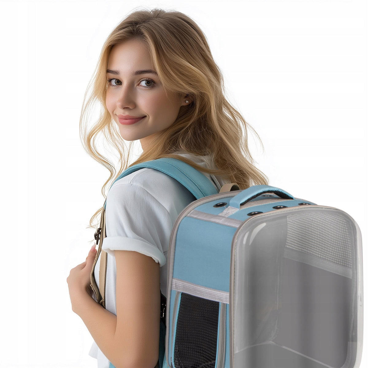 STRONG AND INDESTRUCTIBLE FURREVER FRIENDS BACKPACK TRANSPORTER FOR CAT AND DOG EAN (GTIN) 5907059402272