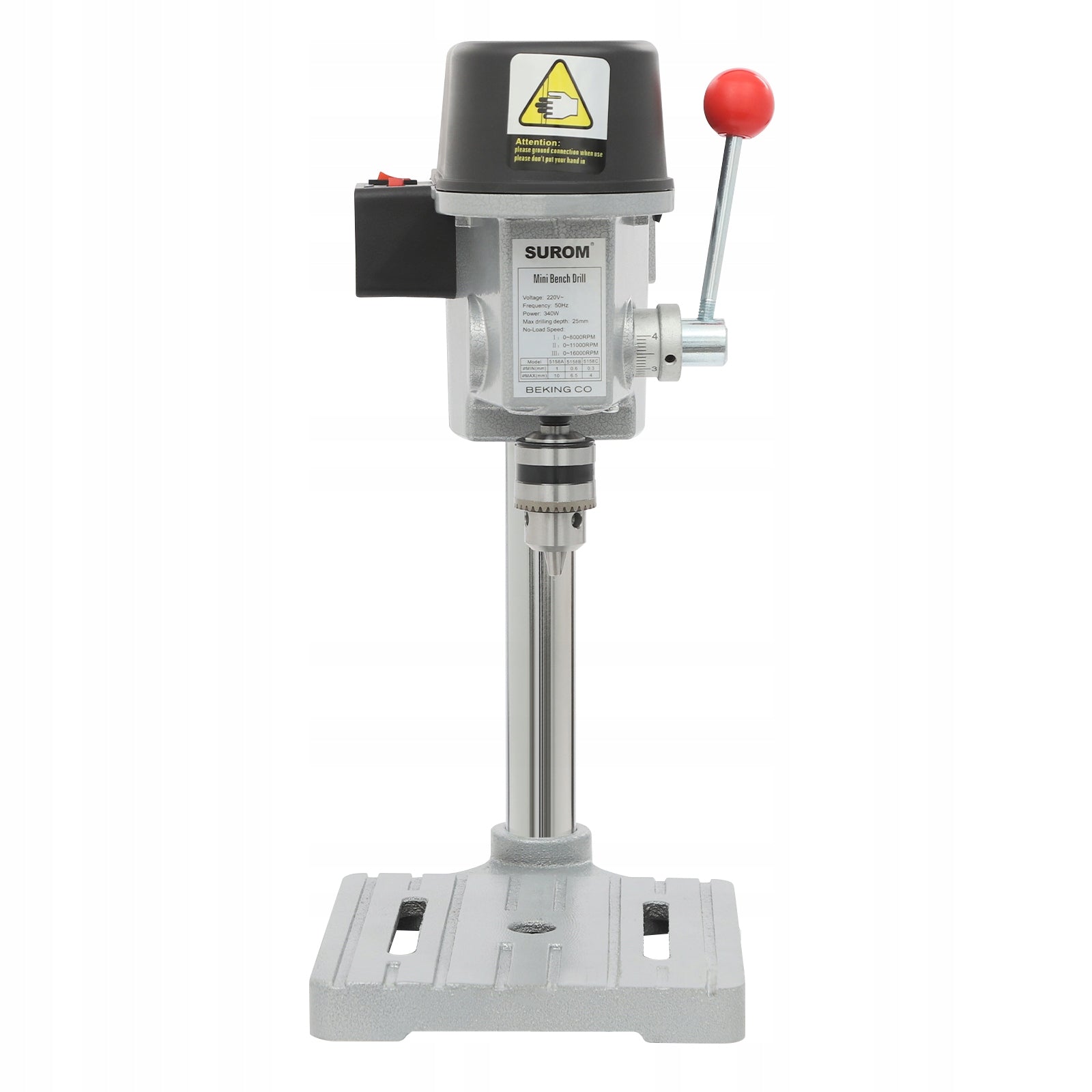 STRONG AND ROBUST 340W COLUMN TABLE DRILL Manufacturer code 4037494216
