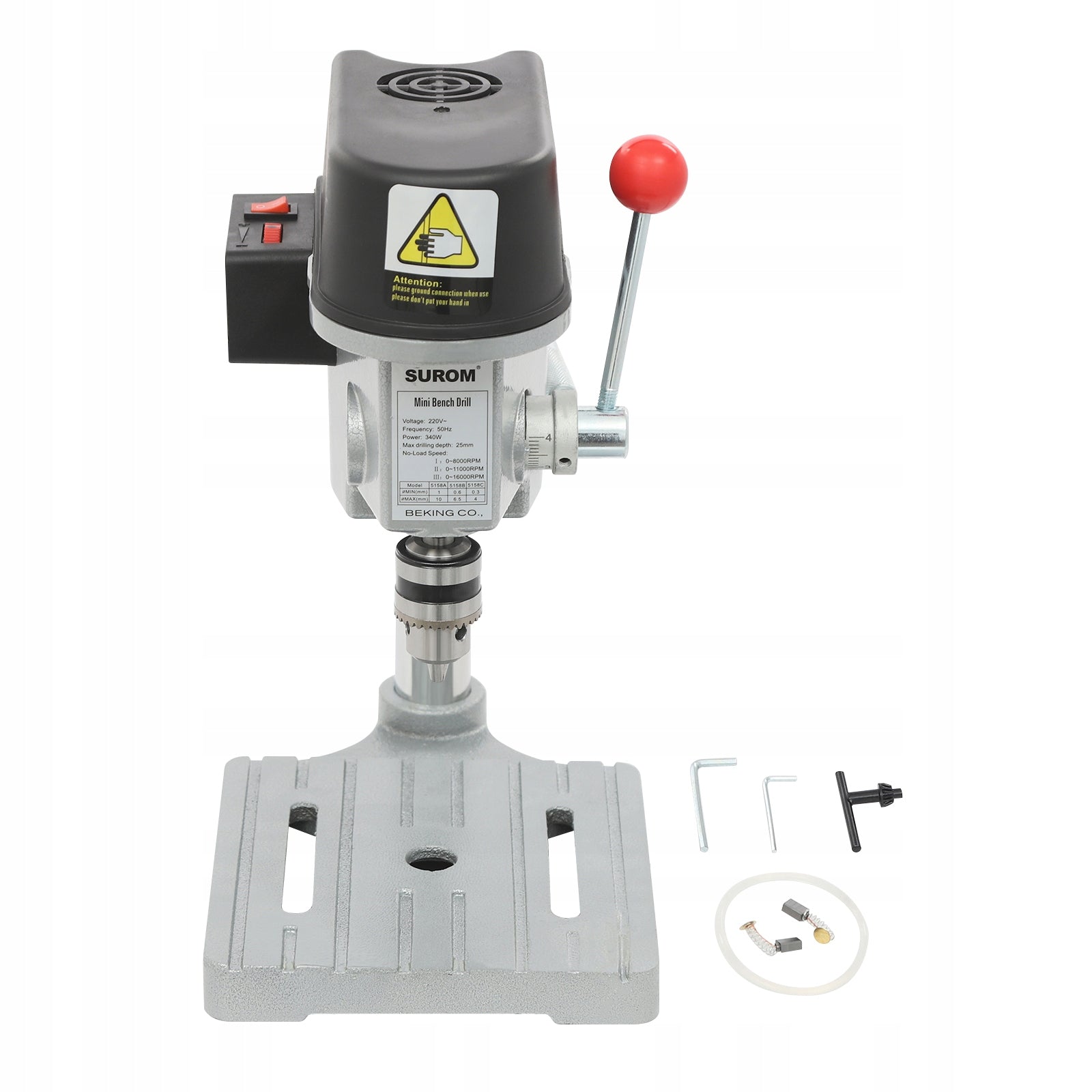 STRONG AND ROBUST 340W COLUMN TABLE DRILL