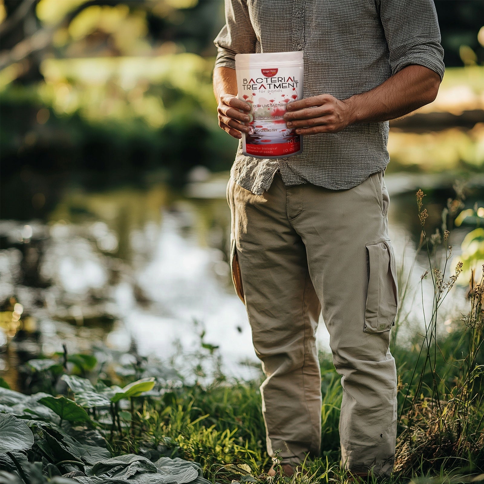 STRONG BACTERIA FOR POND 100G - KRUGER MEIER BACTERIAL TREATMENT EAN (GTIN) 5907059400636