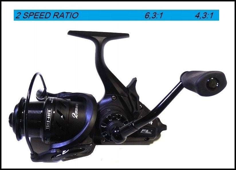 STRONG CARP REEL TS12-40FR 10 BALL 2 GEAR RATIOS FREE GEAR Manufacturer code 100006