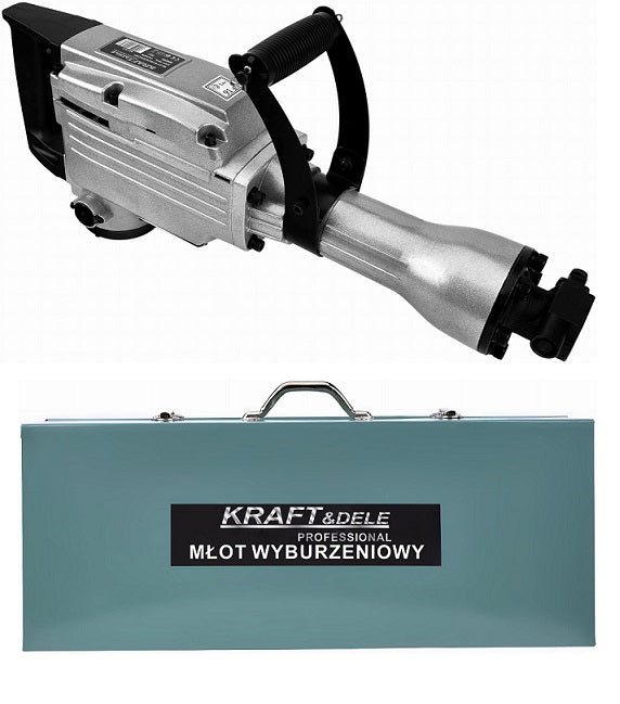 STRONG DEMOLITION HAMMER FORGING CONCRETE 3000W + ACCESSORIES