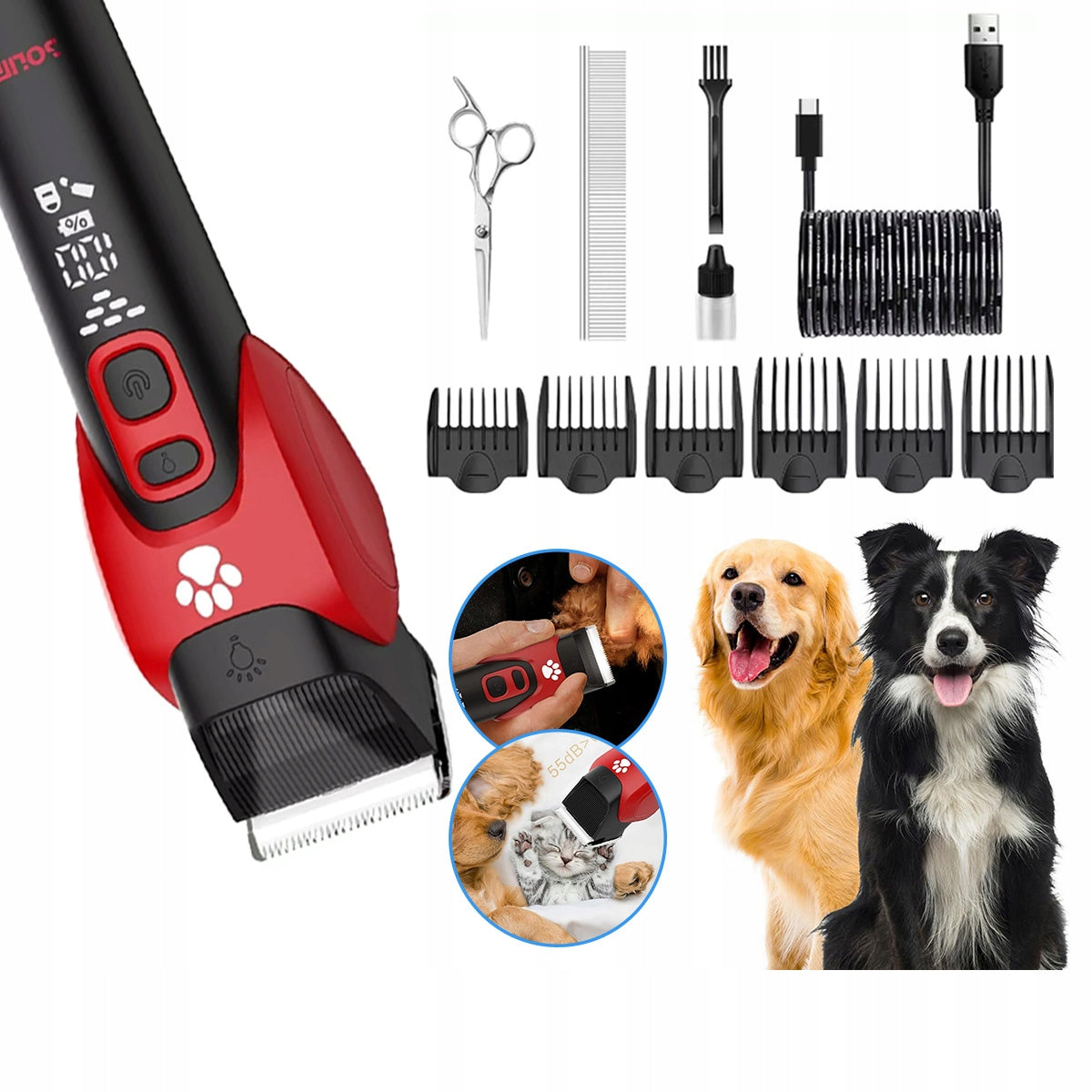 STRONG DOG CLIPPER DOG ANIMAL PROFESSIONAL QUALITY Manufacturer code 6904801569275