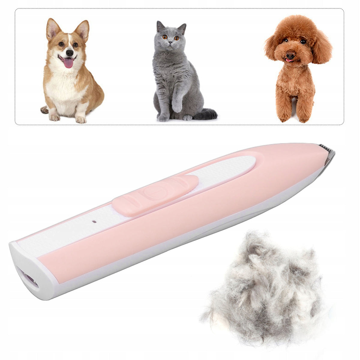 STRONG DOG CLIPPER FOR DOGS ANIMALS QUIET WATERPROOF OPERATION