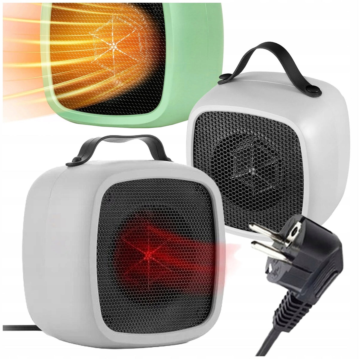 STRONG ELECTRIC APRON CERAMIC MINI HEATER FAN