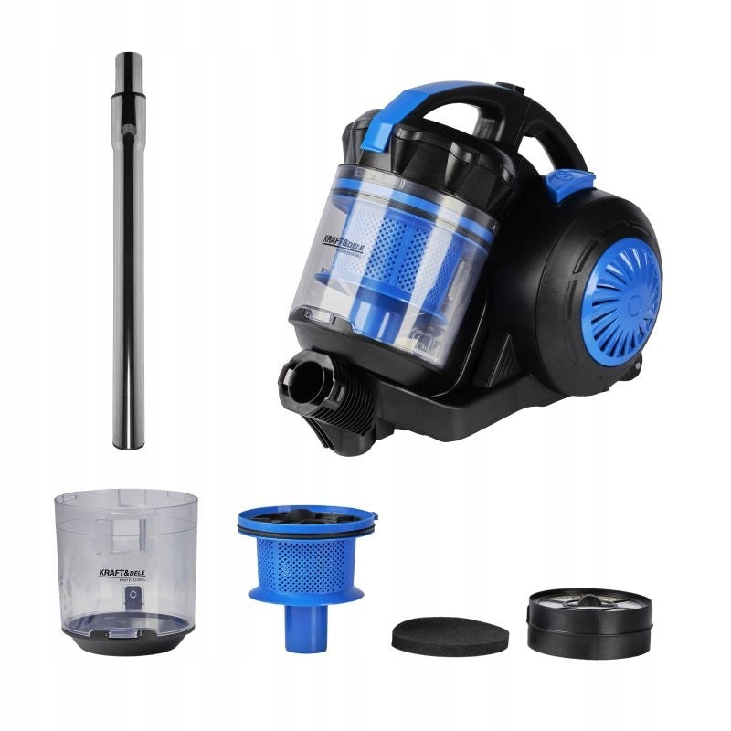 STRONG LIGHTWEIGHT BAGLESS HOUSEHOLD CYCLONE VACUUM CLEANER 5M FILTER SMALL POWERFUL Model ODKURZACZ TURBO MAX CYCLONIC 4000W