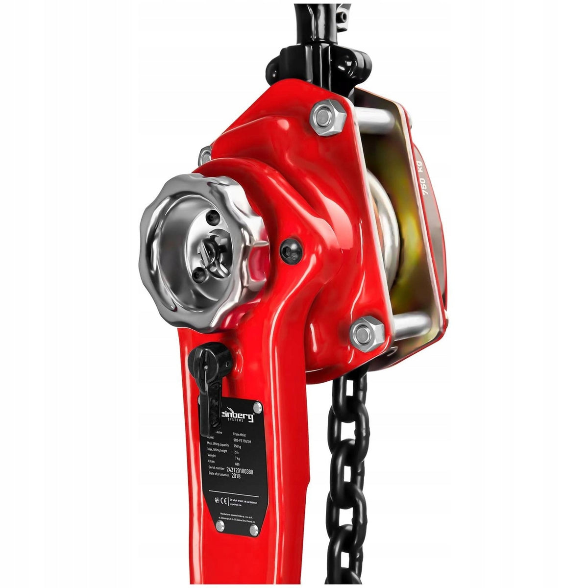 STRONG MANUAL CHAIN WINCH HOIST 2 METERS Manufacturer code SBS-FZ 750/2M