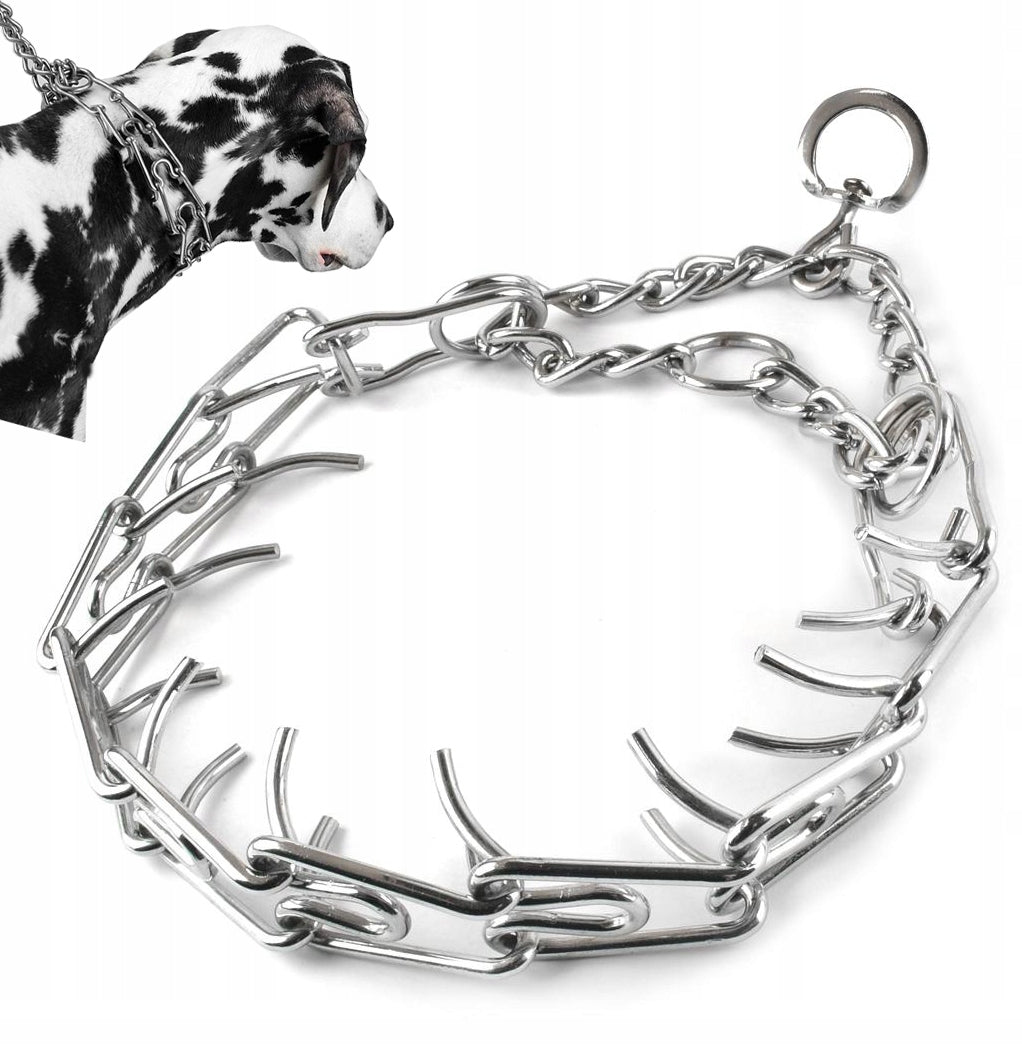 STRONG METAL DOG SPICK COLLAR - L 45-55