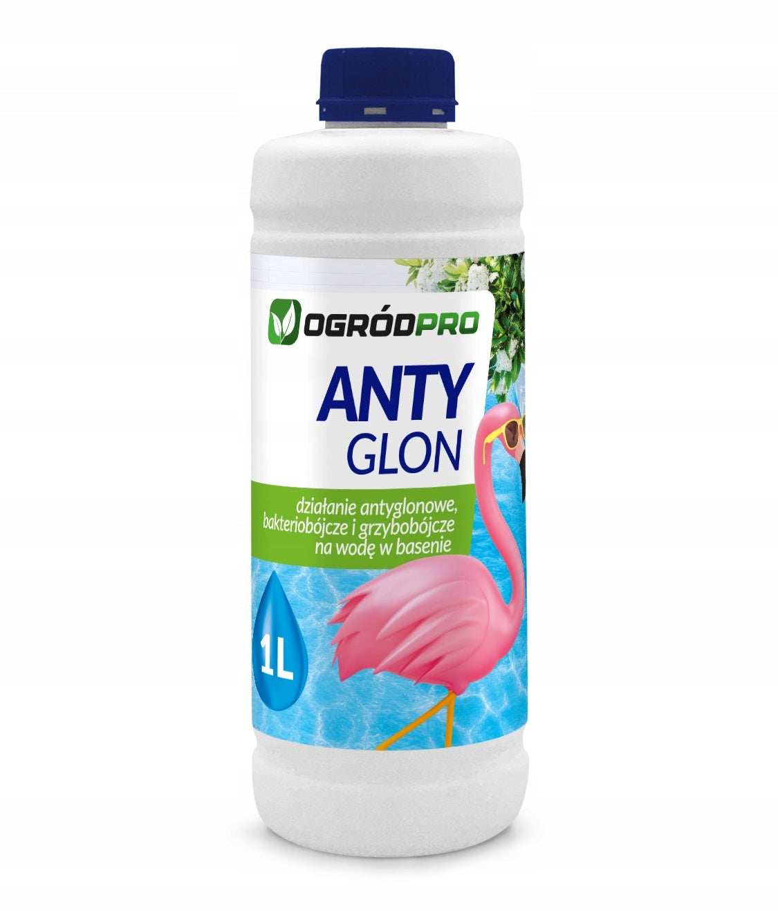 STRONG POOL CHEMISTRY FOR SWIMMING POOL ANTI-ALGAE FOR ALGAE WATER LIQUID 1L Manufacturer code OGRÓDPRO - alga zielona woda w basenie 1l