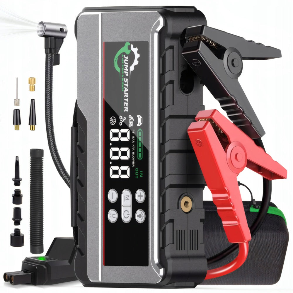 STRONG STARTER JUMP STARTER BOOSTER POWERBANK 12V 26800MAH 3000A WITH LED