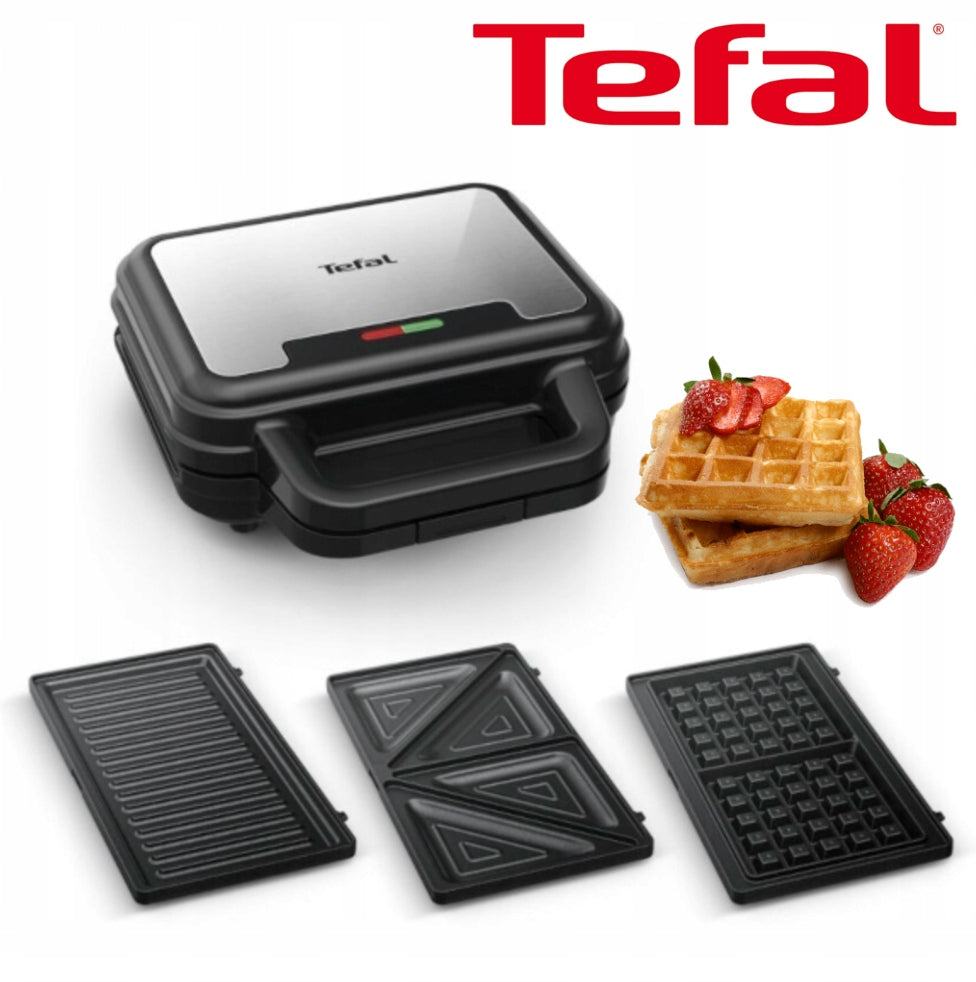 STRONG TOASTER TEFAL WAFFLE MAKER FOR PANINI WAFFLE TOAST STRONG SOLID 700W