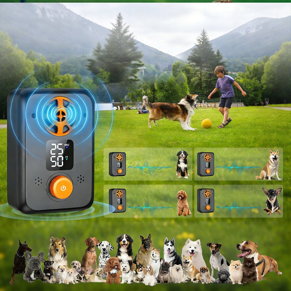 STRONG ULTRASONIC DOG REPELLENT BARKING TRAINER COMFORTABLE Brand no brand