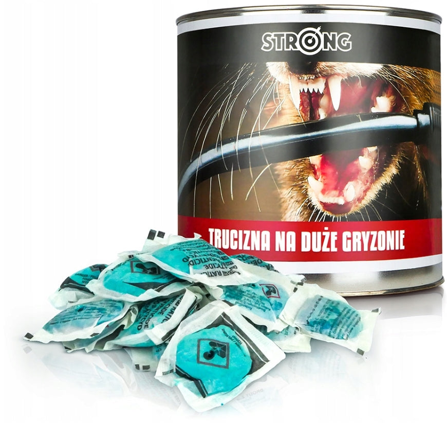 STRONGEST POISON FOR LARGE RODENTS IN ATTICS PASTE STRONG 1500 G