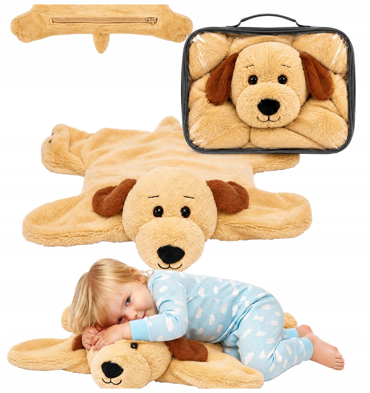 STUFFED ANIMAL DOG sensory anti-stress autism stress 2,1 kg HQ