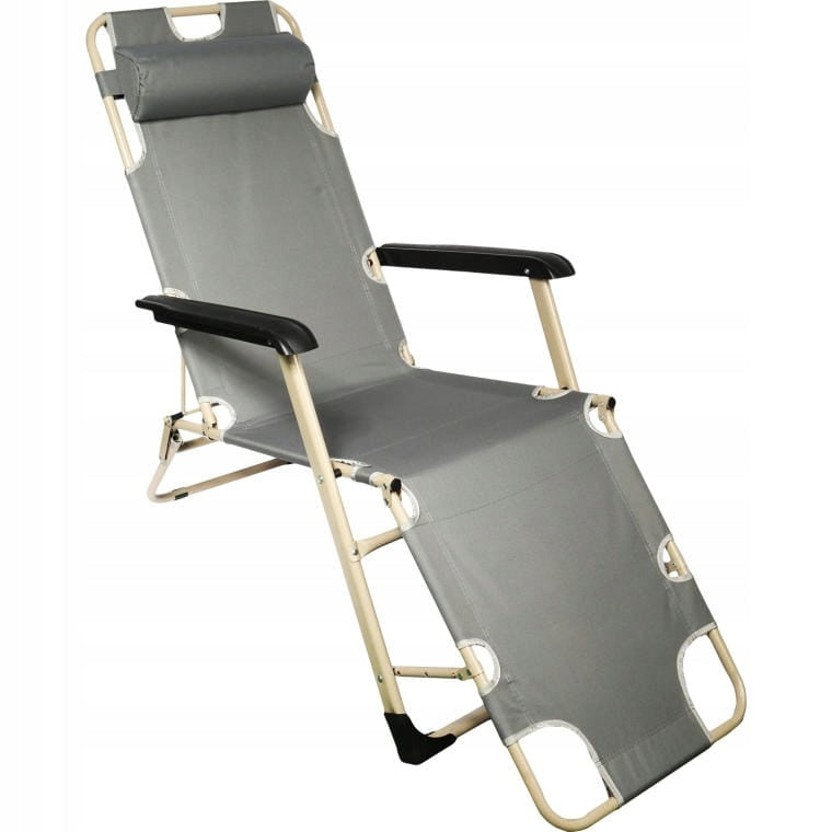 STURDY GARDEN LOUNGER WITH ADJUSTABLE POSITION REINFORCED Garden Chair TERRACE Manufacturer code DJF217/S