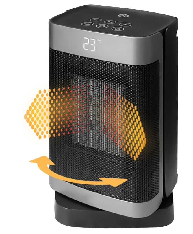 STYLISH LCD SCREEN FAN WITH REMOTE CONTROL FOR REMOTE OPERATION Manufacturer code Nagrzewnica stylowy termowentylator + pilot