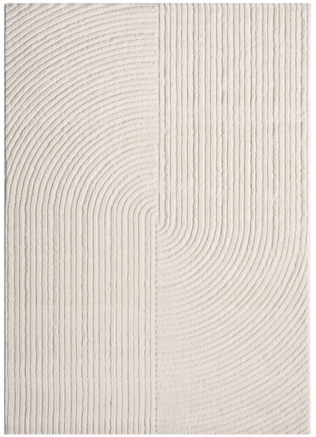 STYLISH MODERN DENSE CARPET 160x230 CREAM GREY VARIOUS DESIGNS FOR LIVING ROOM