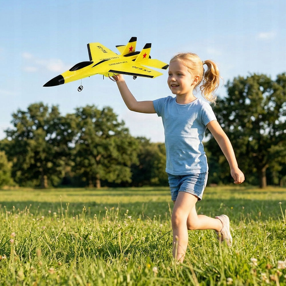 STYROFOAM AIRCRAFT REMOTE CONTROLLED RC WITH LED, 360° ROTATION HEADLESS MODE Brand no brand