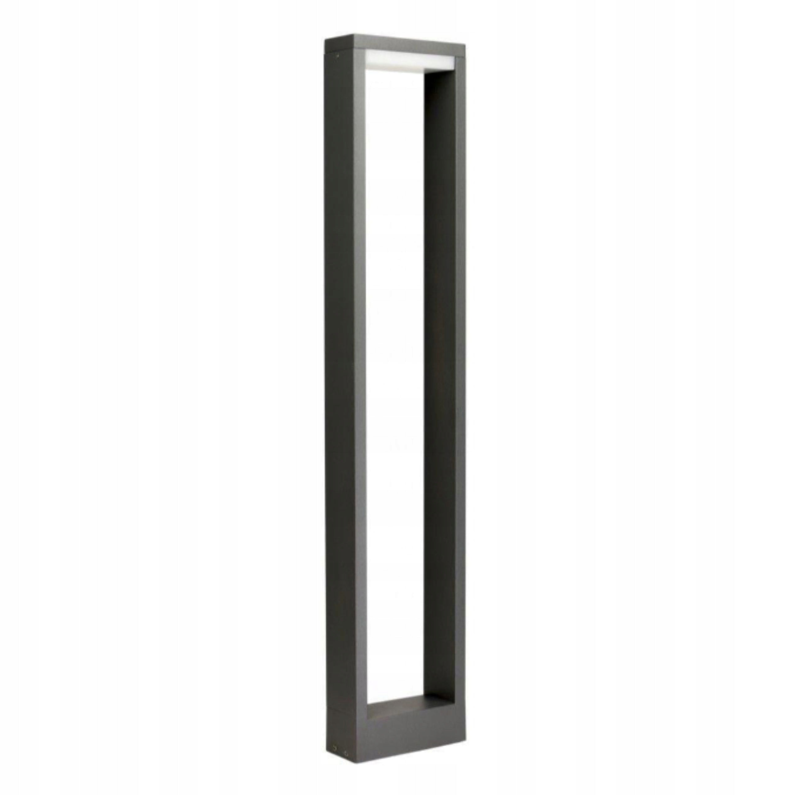SU-MA OUTDOOR GARDEN LAMP STANDING POST DARK ASH LED 80CM IP54
