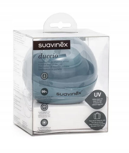 SUAVINEX UV STERILIZER FOR USB PACIFIERS ELIMINATES GERMS IN 3 MIN Packaging status original