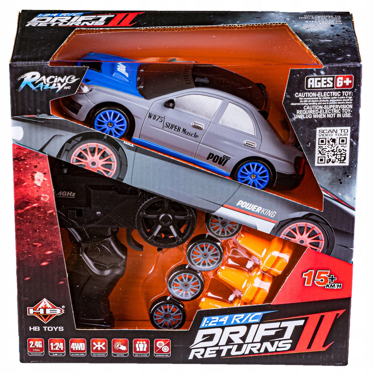 SUBARU IMPREZA RC Auto Remote Controlled Car for 4x4 DRIFT Remote Control Brand no brand