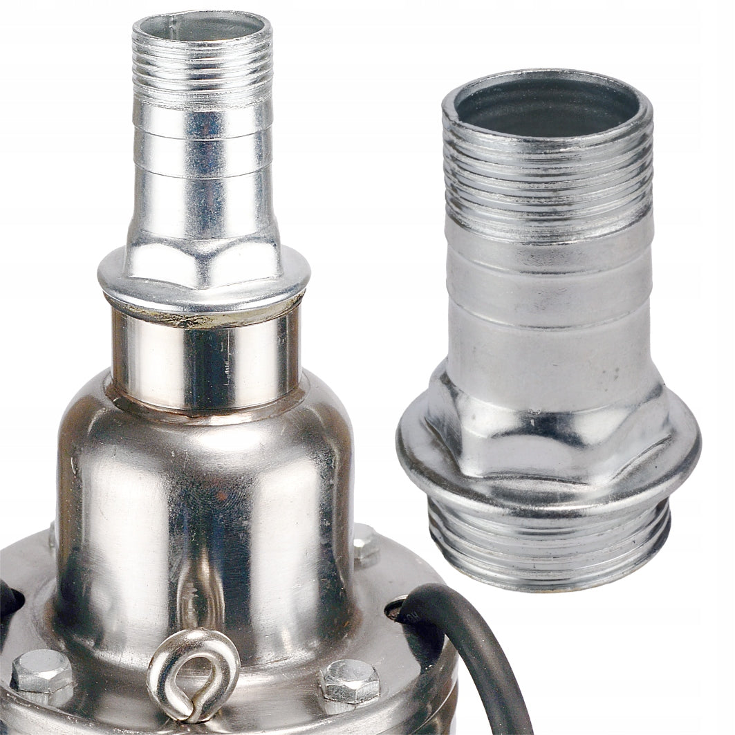 SUBMERSIBLE PUMP 4 INCHES SCREW FOR CLEAN WATER FOR WELL STRONG 1800 L/H 1" Manufacturer Black