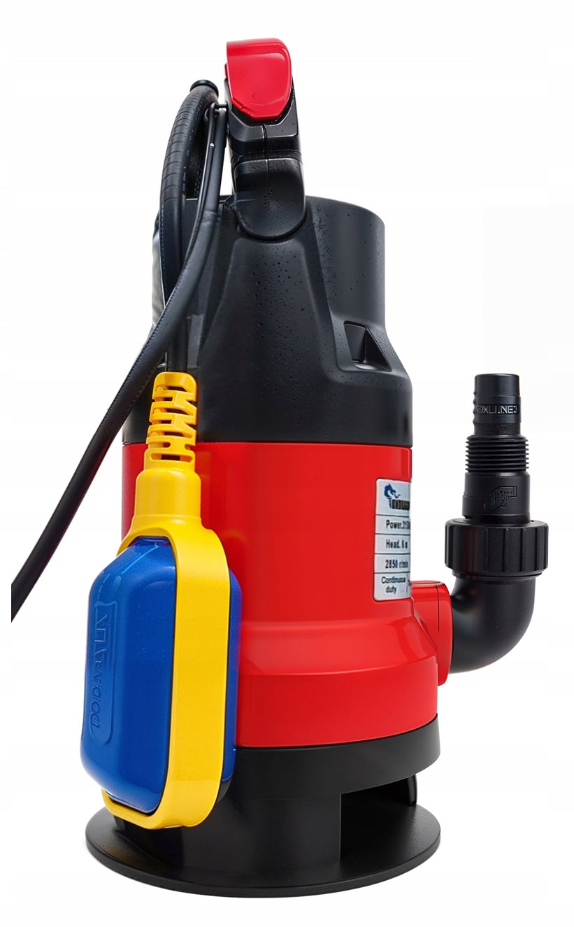 SUBMERSIBLE PUMP FOR CLEAN WATER DIRTY RAINWATER WITH FLOAT 3150W strong EAN (GTIN) 5905567819926