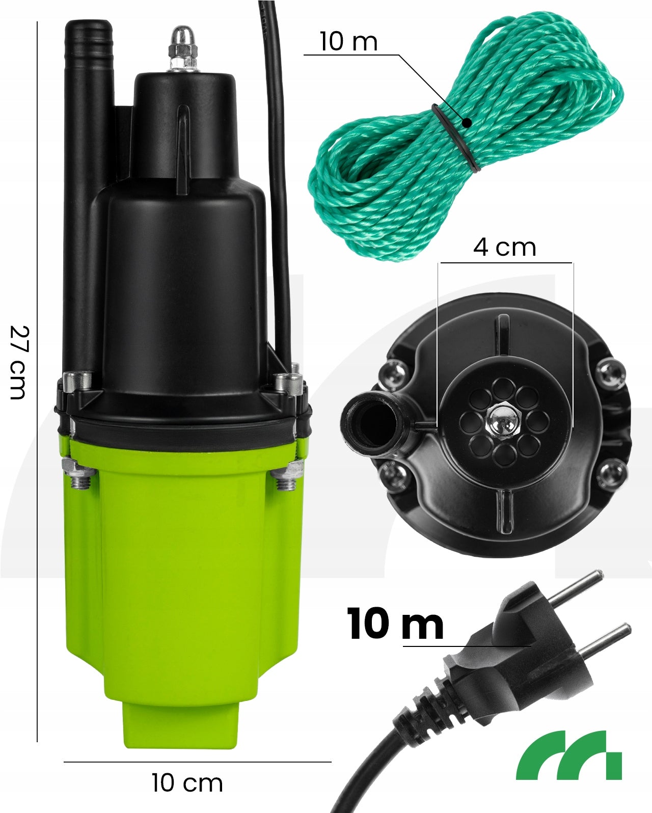SUBMERSIBLE PUMP FOR CLEAN WELL WATER STRONG MEMBRANE SUBMERSIBLE RUSSIAN Manufacturer MalTec