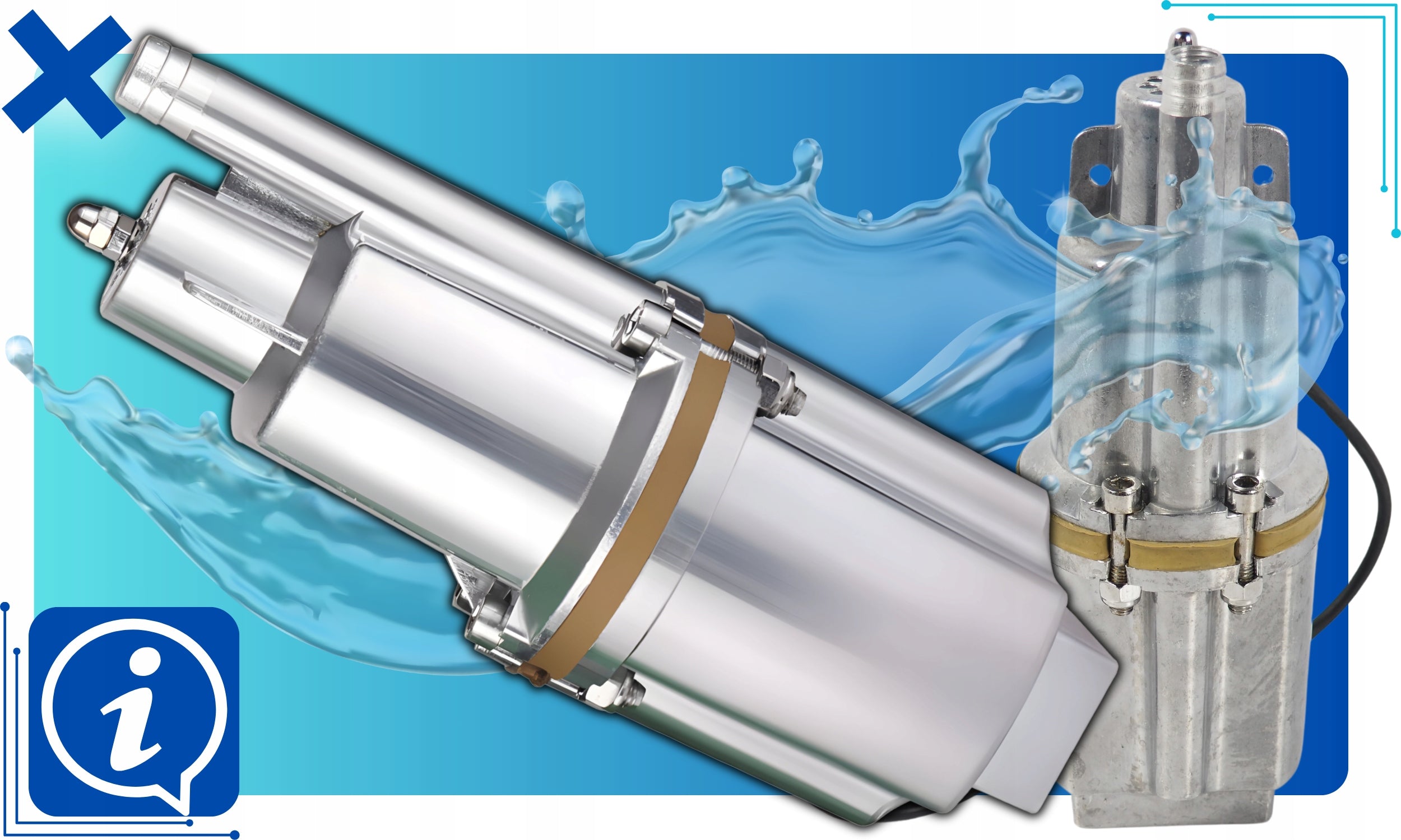 SUBMERSIBLE PUMP FOR DIRTY AND CLEAN WATER DEEP INTO THE RUSSIAN WELL Manufacturer code POMPA DO WODY BRUDNEJ I CZYSTEJ totalstore