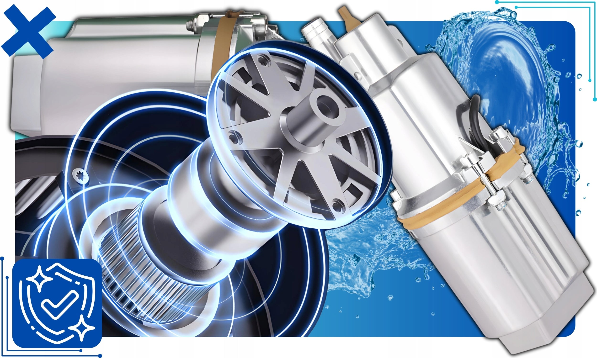 SUBMERSIBLE PUMP FOR DIRTY AND CLEAN WATER DEEP INTO THE RUSSIAN WELL Manufacturer totalstore