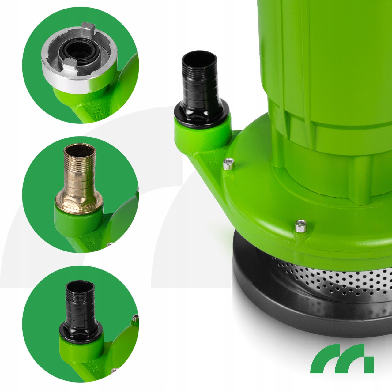 SUBMERSIBLE PUMP FOR DIRTY WATER CLEAN RAINWATER WELL 12000 l/h Product weight with unit packaging 8 kg