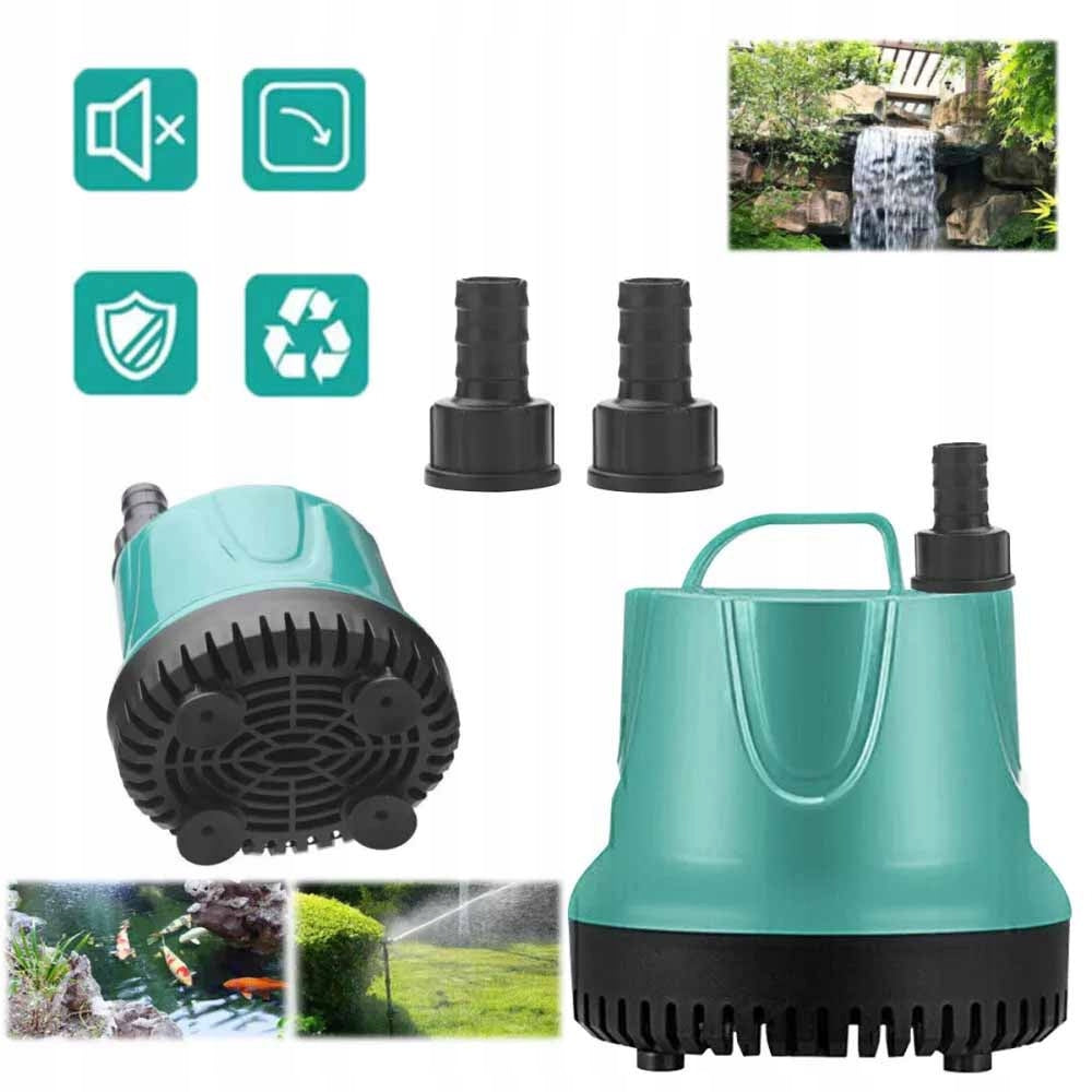 SUBMERSIBLE PUMP FOR DIRTY WATER CLEAN WASTEWATER 25W SMALL Batteries included no