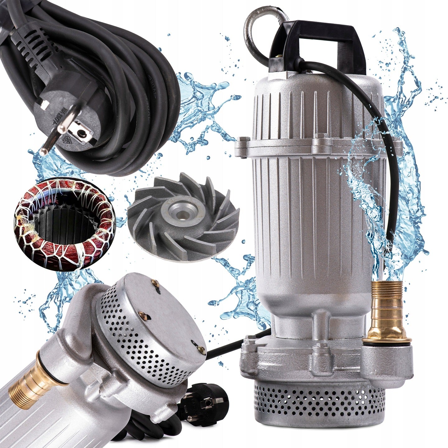 SUBMERSIBLE PUMP STRAINER FOR DIRTY WATER CLEAN SIEVE SEPTIC TANK