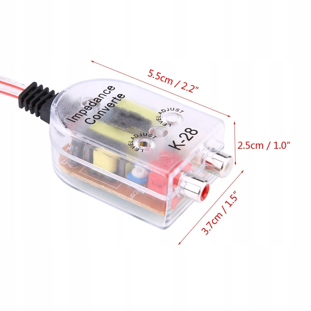 SUBWOOFER CONVERTER AUDIO AMPLIFIER FOR CAR CD PLAYER VCD DVD Brand no brand