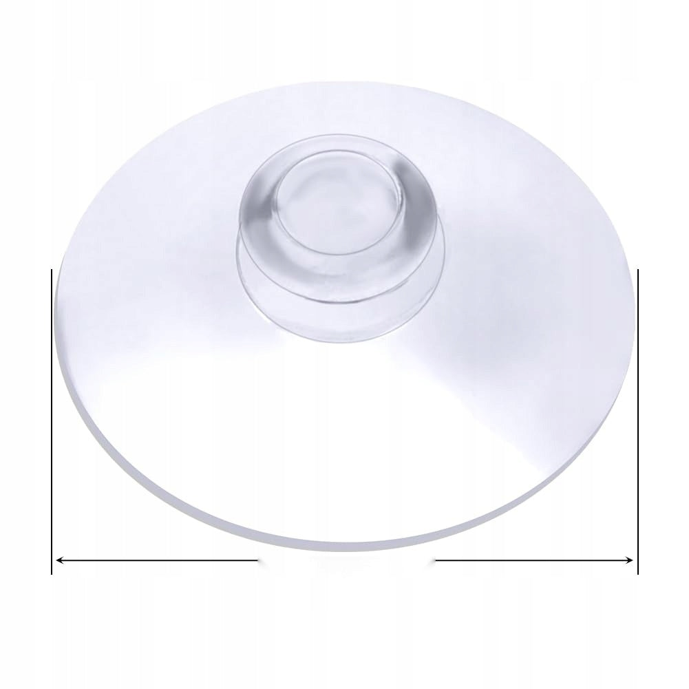 SUCTION CUP 12 PIECES 40 MM STRONG TRANSPARENT UNIVERSAL MOUNTING Brand no brand