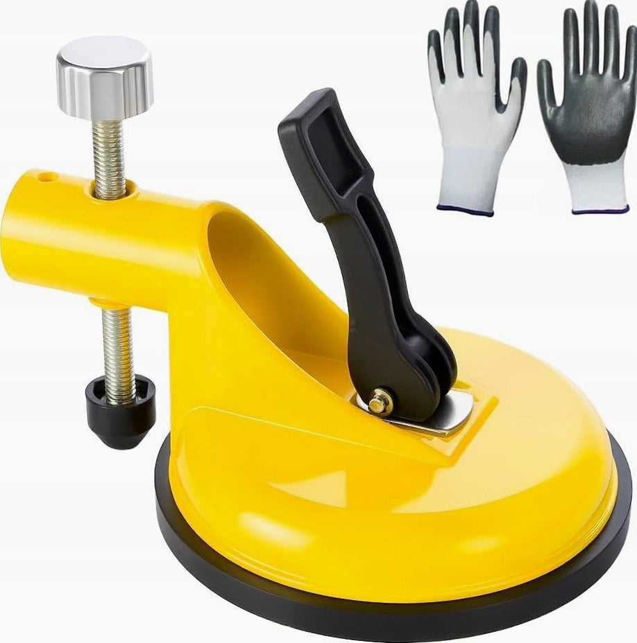 SUCTION CUP LIFT TOOL FOR LAYING LAMINATE FLOORS HANDLE