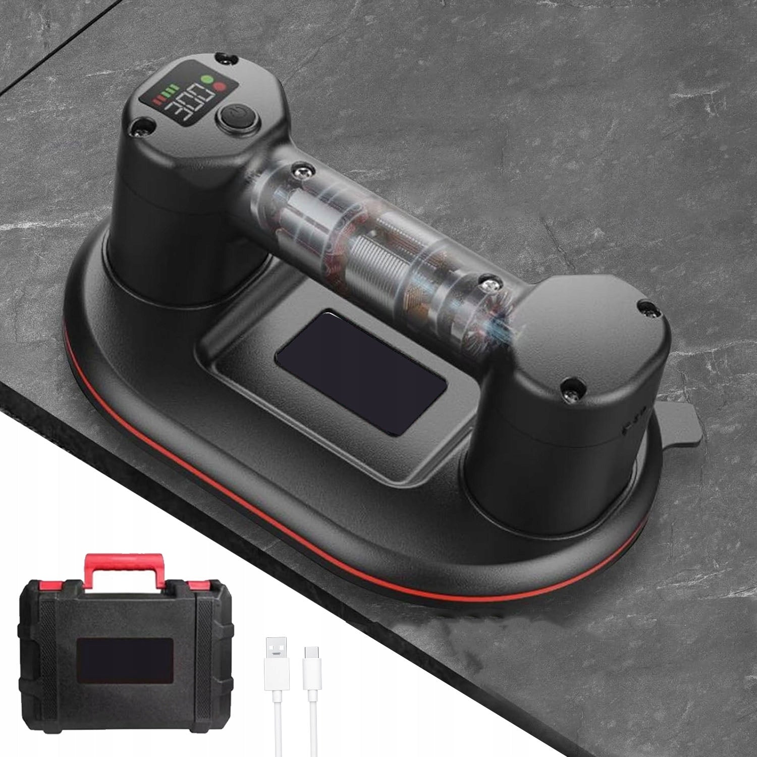 SUCTION CUP for Window Tiles VACUUM Electric CORDLESS AUTOMATIC