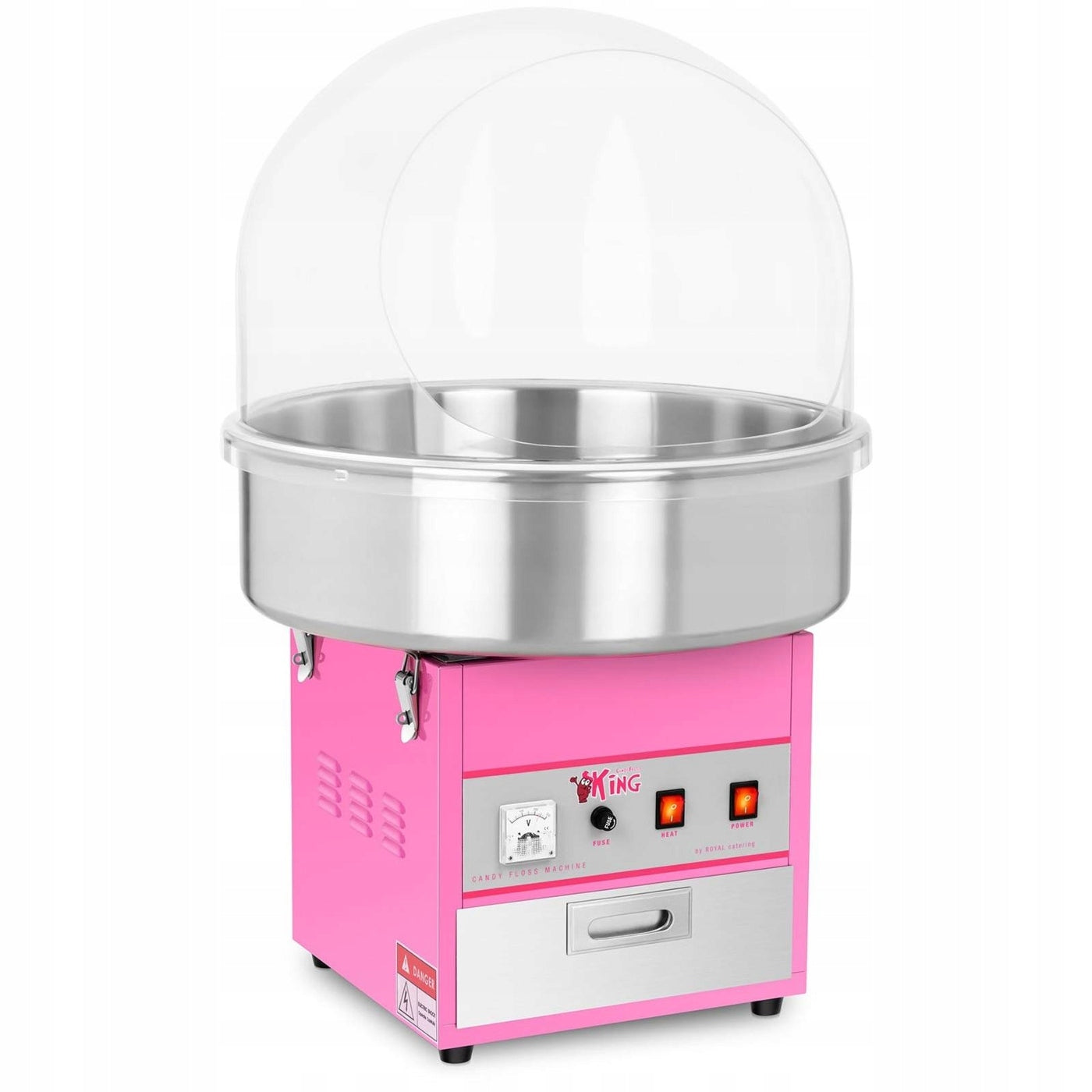 SUGAR COTTON CANDY MACHINE 1200 W LARGE BOWL 52 cm