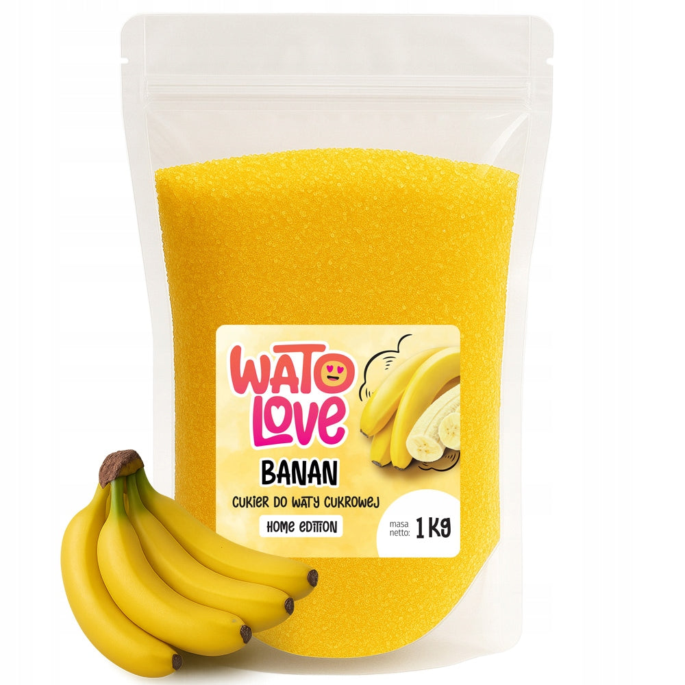 SUGAR FOR COTTON CANDY Colorful Flavored for Banana Sticks 1kg
