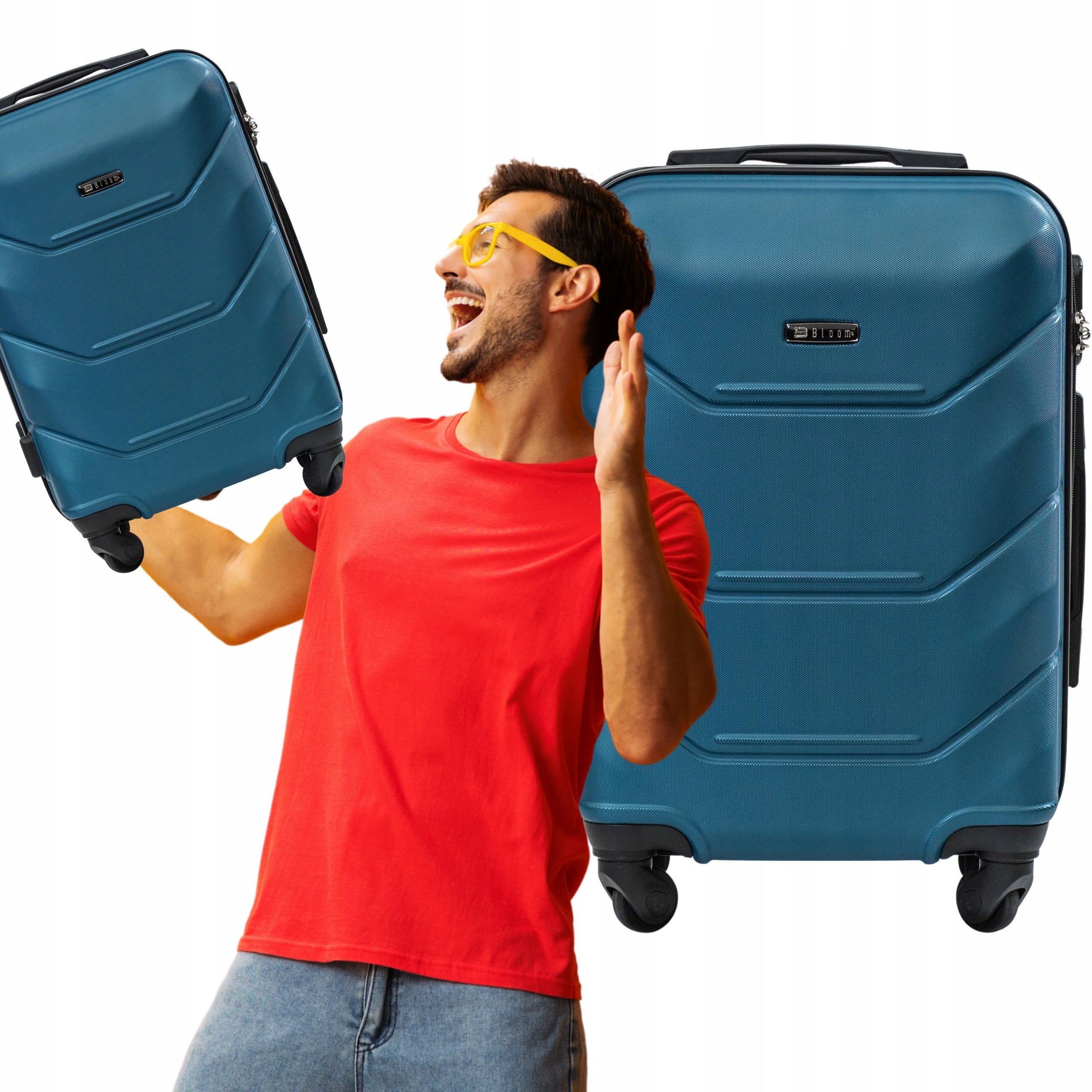 SUITCASE BLOOM "M" 20 SMALL HANDY TRAVEL CABIN 15 COLORS PREMIUM Brand Bloom