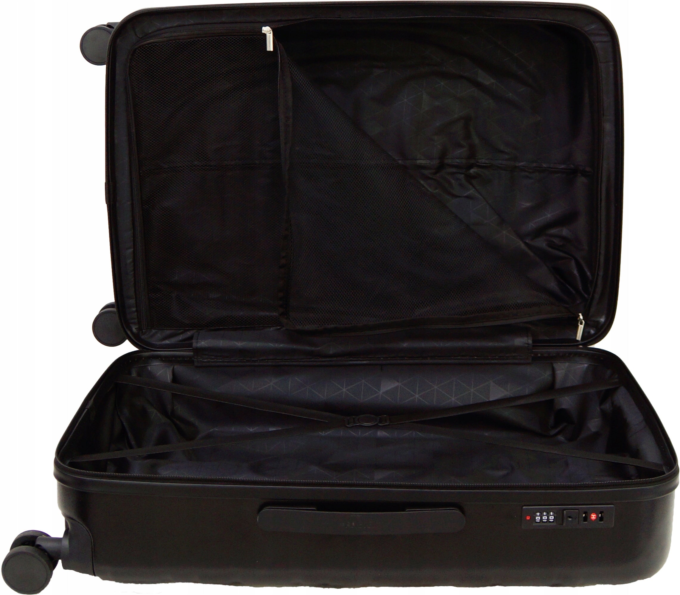 SUITCASE LARGE ON WHEELS TRAVEL XXL GRAVITT 8844 POLYCARBONATE HARD BAG EAN (GTIN) 5907346203179