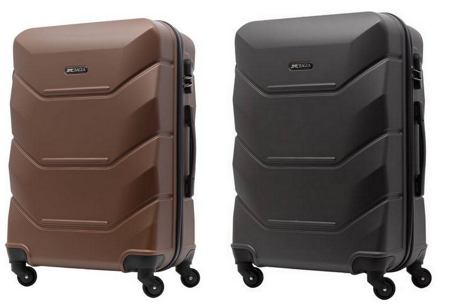 SUITCASE LARGE TRAVEL WHEELS LUGGAGE STRONG EXCLUSIVE XXXL 15 COLORS Width (longer edge) 50 cm