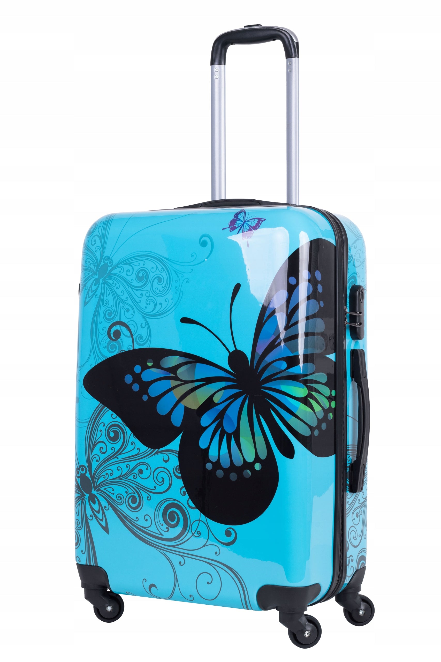 SUITCASE MEDIUM TRAVEL WHEELS BAGIA 20 X XL PATTERN Manufacturer code bl01