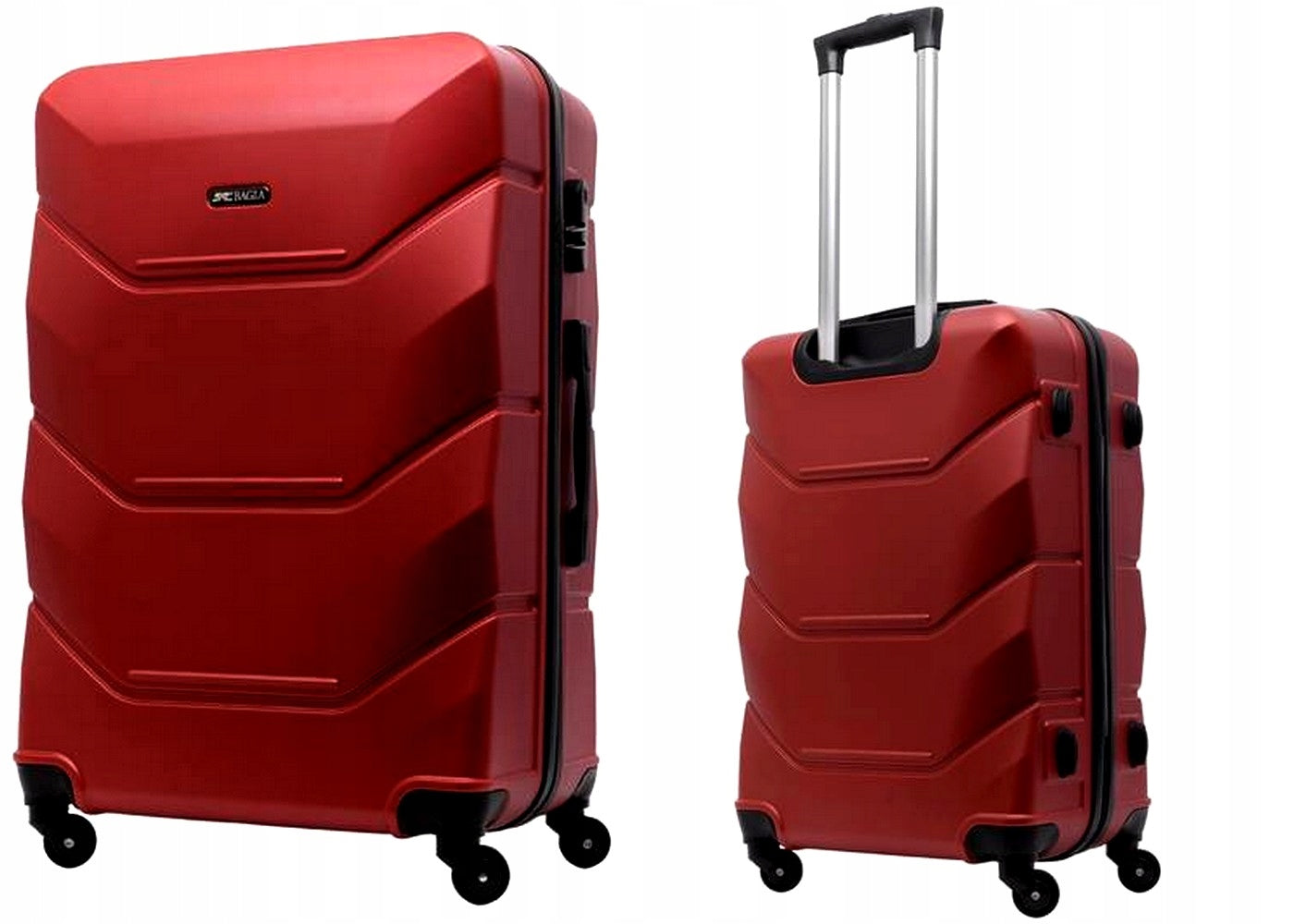 SUITCASE MEDIUM TRAVEL WHEELS LUGGAGE EXCLUSIVE XL 15 COLORS PREMIUM Width (longer edge) 44 cm