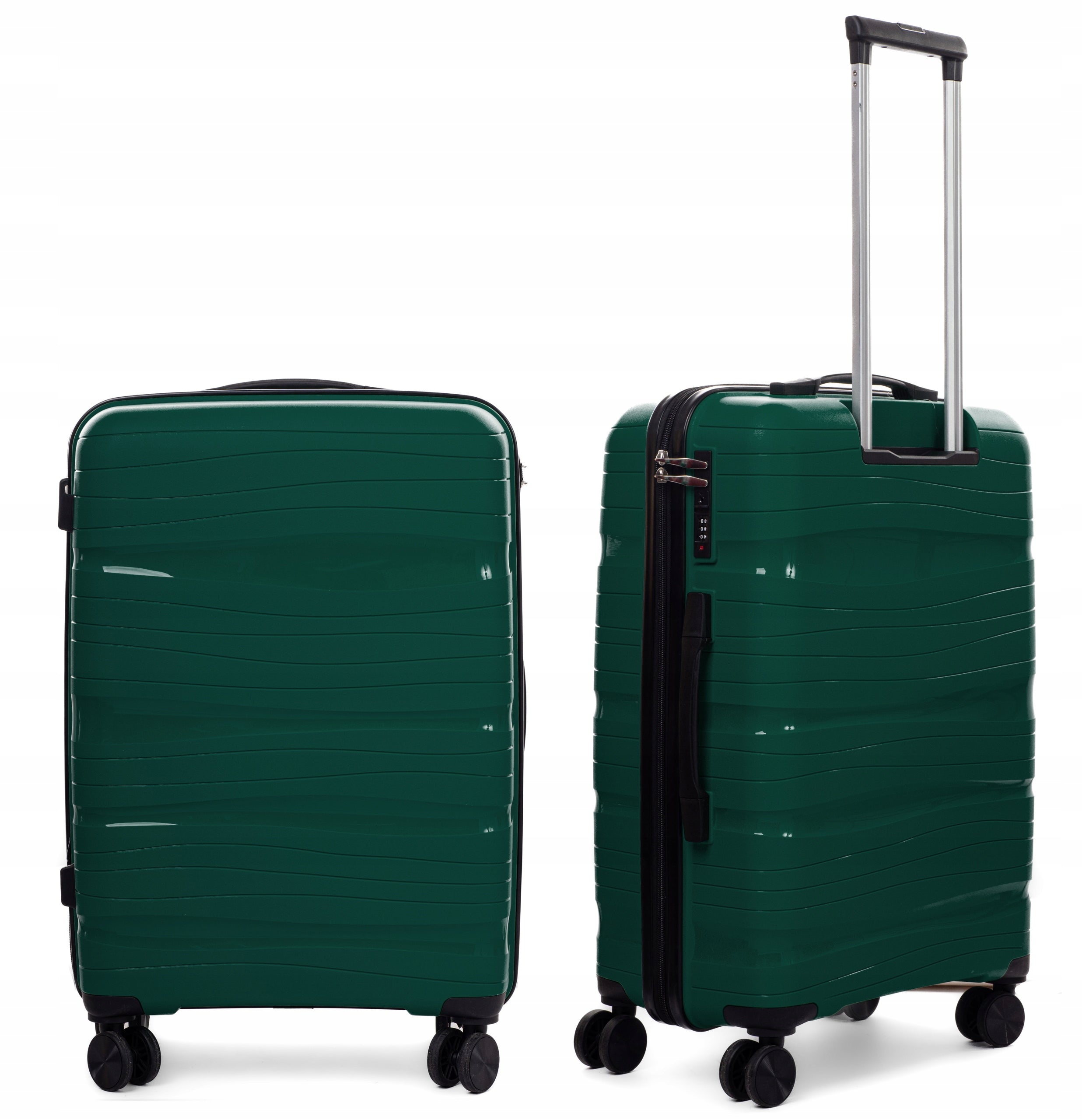 SUITCASE MEDIUM XL INDESTRUCTIBLE RGL DOUBLE WHEELS POLYPROPYLENE LUGGAGE Depth (shorter edge) 26 cm