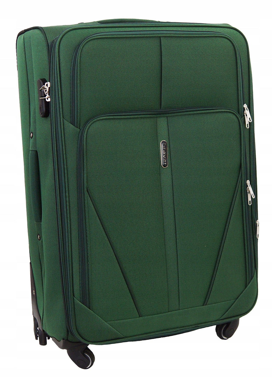 SUITCASE ON WHEELS LUGGAGE LARGE XXL MODEL 1702-1 Model 1702-1/Mix
