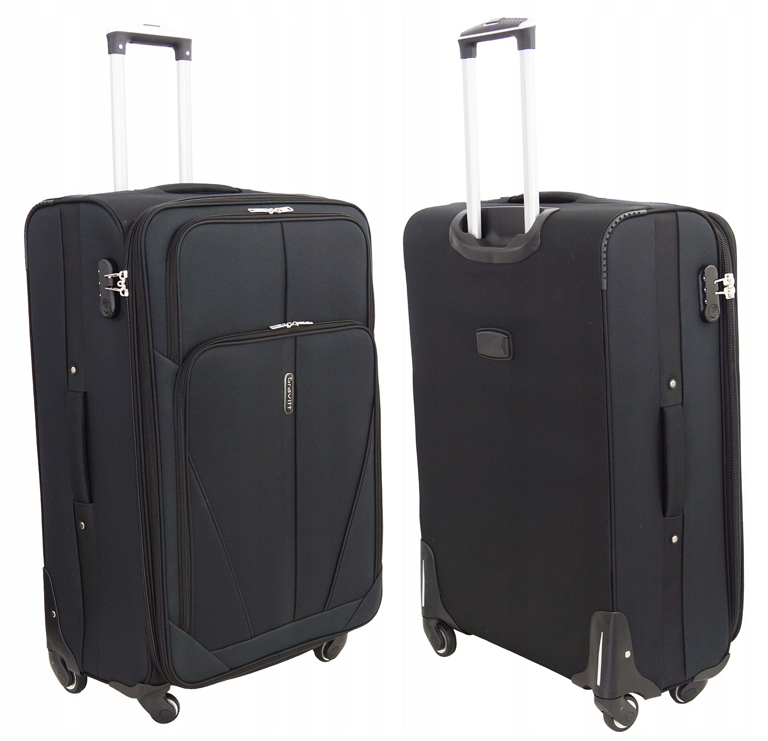 SUITCASE ON WHEELS LUGGAGE LARGE XXL MODEL 1702-1