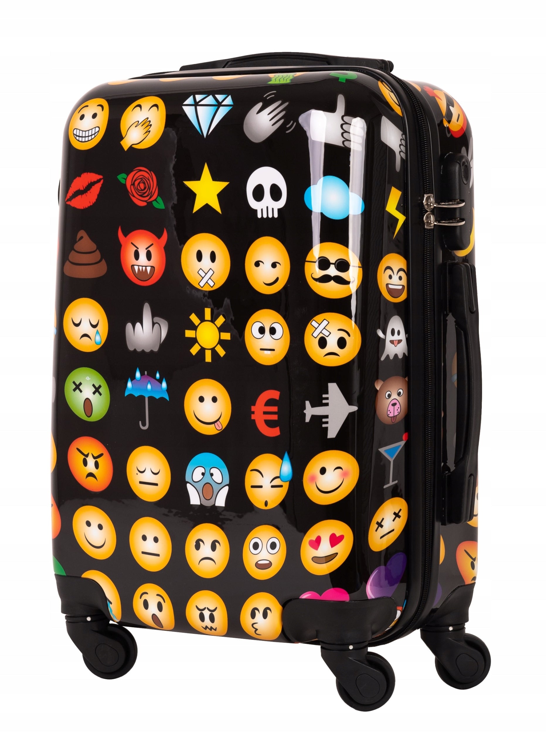 SUITCASE SMALL TRAVEL WHEELS BAG ROOMY CARRY-ON LUGGAGE PREMIUM 55X40X20 Manufacturer code BL11