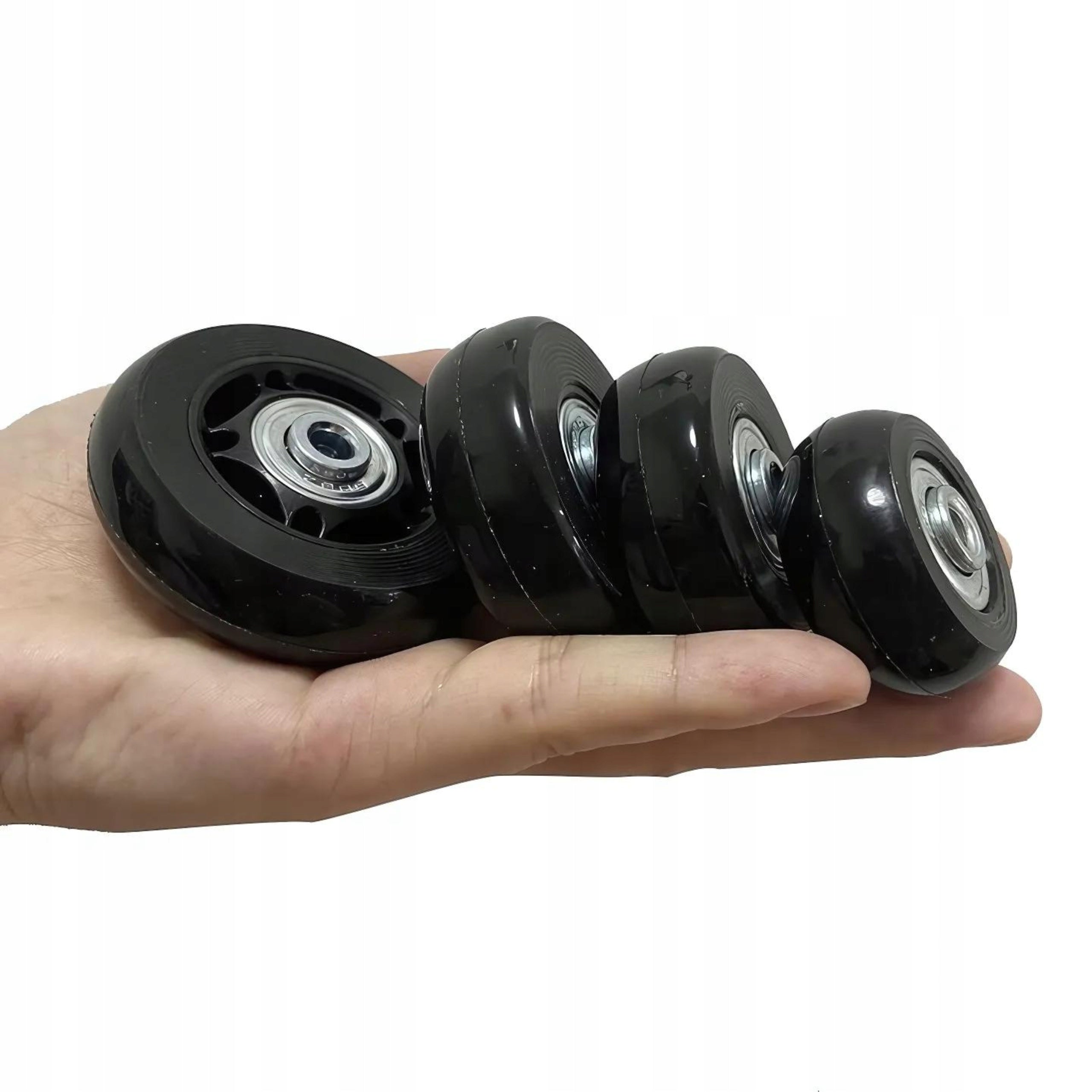 SUITCASE WHEEL PARTS LUGGAGE SUITCASES BAGS 4 PCS service repair in 5 min Packaging status original