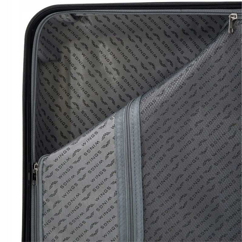 SUITCASE WINGS MEDIUM 24" ABS 4 WHEELS KESTREL 63L ROSE GOLD Model KST01